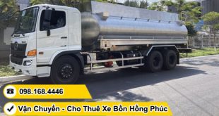 cho thuê xe bồn chở nước sạch tại TPHCM