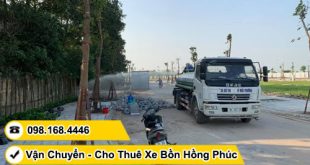 cho thuê xe bồn chở nước tưới cây tại TPHCM